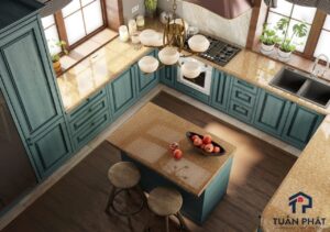 thiet-ke-thi-cong-phong-bep-co-dien