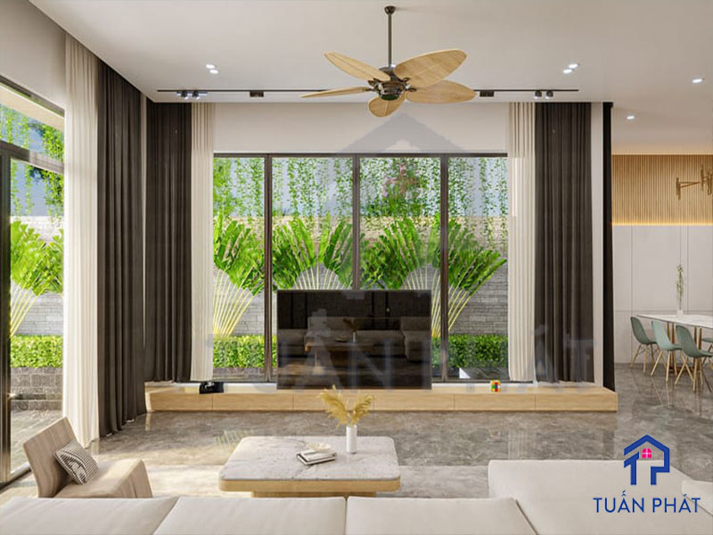 20+ Tổng Hợp Các Kiểu Thiết Kế Nội Thất Nhà Vườn Sạch Đẹp, Tươi Mát 17 Thiet Ke Noi That Nha Vuon 24