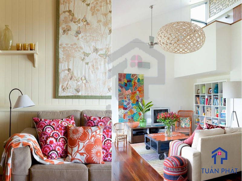 20+ Tổng Hợp Các Kiểu Thiết Kế Nội Thất Phong Cách Bohemian Độc Đáo, Ấn Tượng 13 Thiet ke noi that nha o phong cach Bohemian 13 1