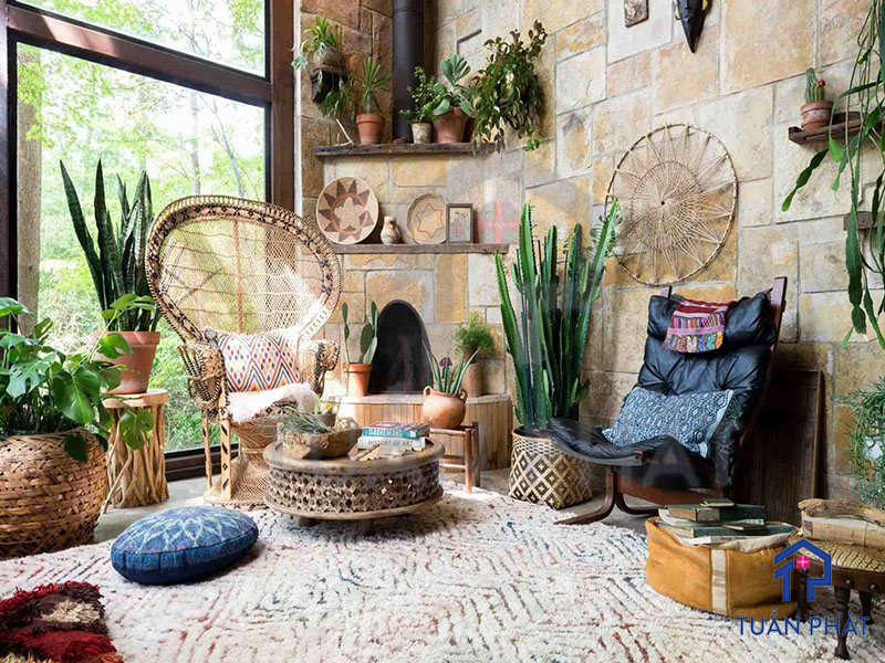 20+ Tổng Hợp Các Kiểu Thiết Kế Nội Thất Phong Cách Bohemian Độc Đáo, Ấn Tượng 8 Thiet ke noi that nha o phong cach Bohemian 36