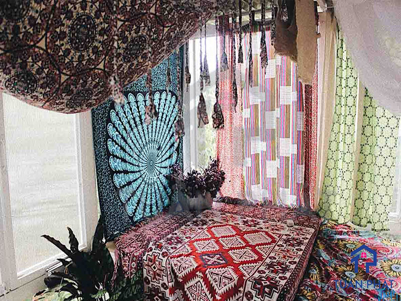 20+ Tổng Hợp Các Kiểu Thiết Kế Nội Thất Phong Cách Bohemian Độc Đáo, Ấn Tượng 22 Thiet ke noi that phong cach Bohemian 35