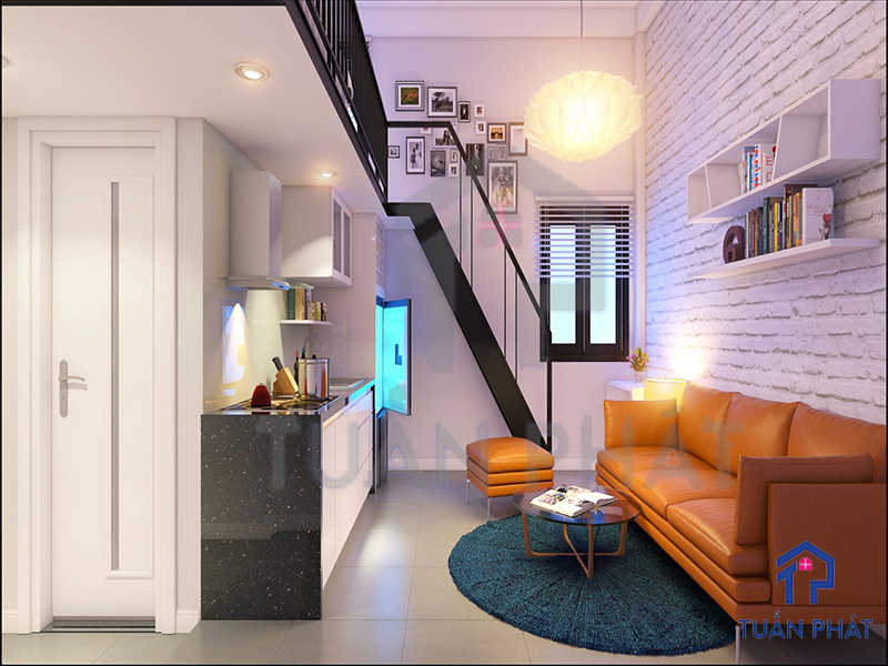 5 Mẫu thiết kế nội thất nhà chung cư 35m2 hiện đại tiện nghi cho gia đình –  Nội Thất ABIG
