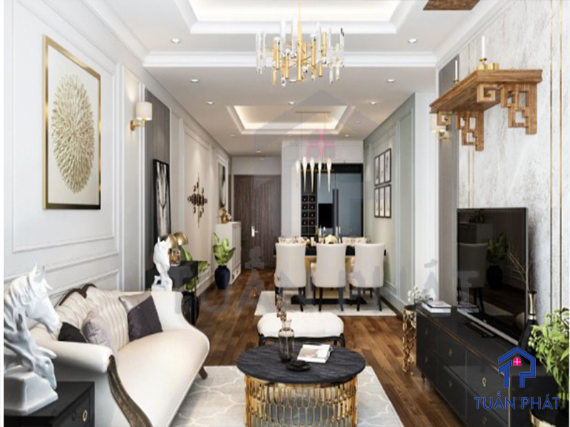 thiet ke noi that chung cu tan co dien 9