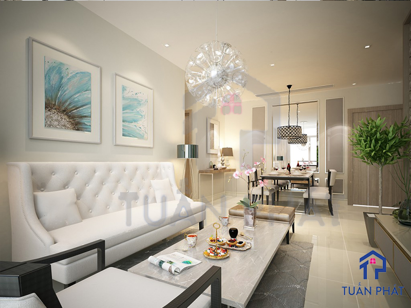 thiết kế nội thất chung cư Vinhomes 90m2 dựa trên kinh nghiệm