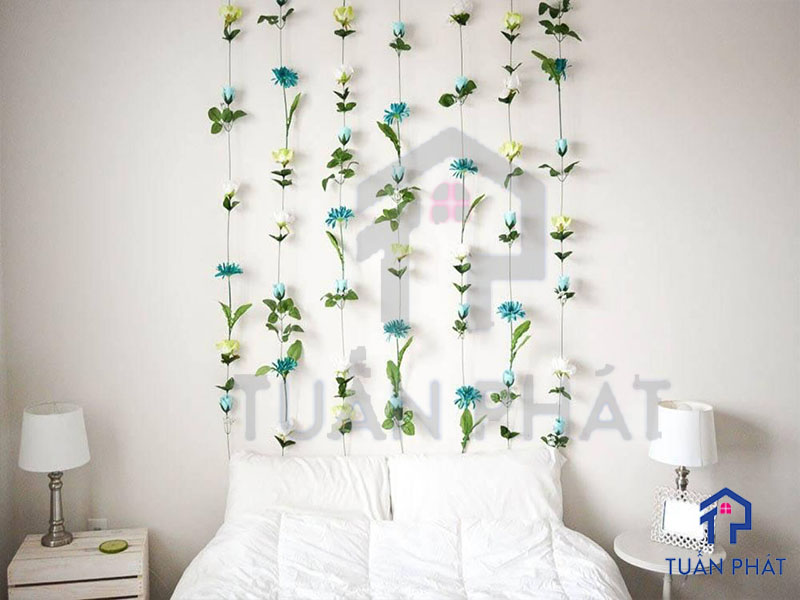 Những ý tưởng trang trí phòng ngủ bằng giấy màu độc đáo