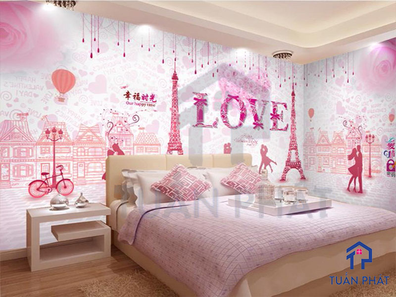 Những ý tưởng trang trí phòng ngủ bằng giấy màu độc đáo