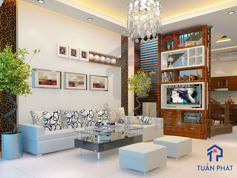 15+ Mẫu Phòng Khách Nhà Ống Đẹp Mê Ly 25 Phong khach nha ong 13