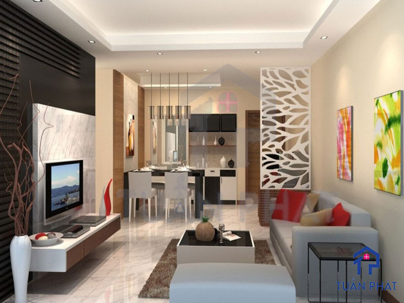 15+ Mẫu Phòng Khách Nhà Ống Đẹp Mê Ly 24 Phong khach nha ong 14