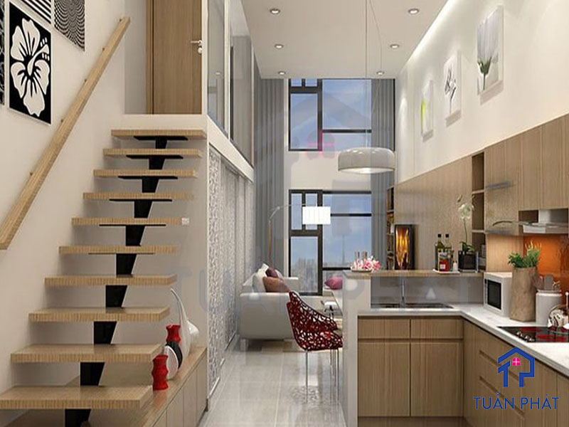 15+ Mẫu Phòng Khách Nhà Ống Đẹp Mê Ly 10 Phong khach nha ong 28