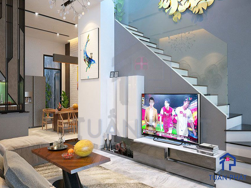 15+ Mẫu Phòng Khách Nhà Ống Đẹp Mê Ly 9 Phong khach nha ong 29