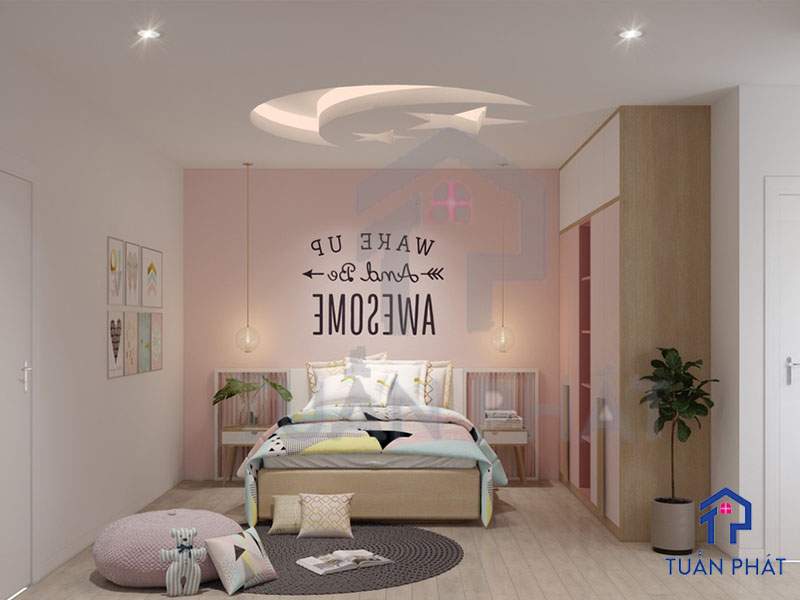 20+ Các Mẫu Thiết Kế Nội Thất Phòng Ngủ Cho Con Gái Từ Tính Cách Dịu Dàng Đến Cá Tính Mạnh Mẽ 15 Thiet Ke Noi That Phong Ngu Cho Con Gai 16