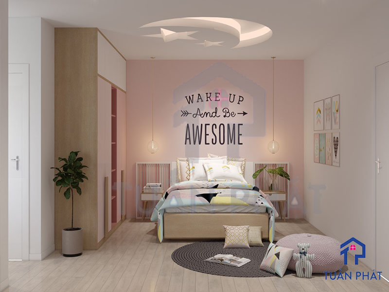 20+ Các Mẫu Thiết Kế Nội Thất Phòng Ngủ Cho Con Gái Từ Tính Cách Dịu Dàng Đến Cá Tính Mạnh Mẽ 11 Thiet Ke Noi That Phong Ngu Cho Con Gai 20