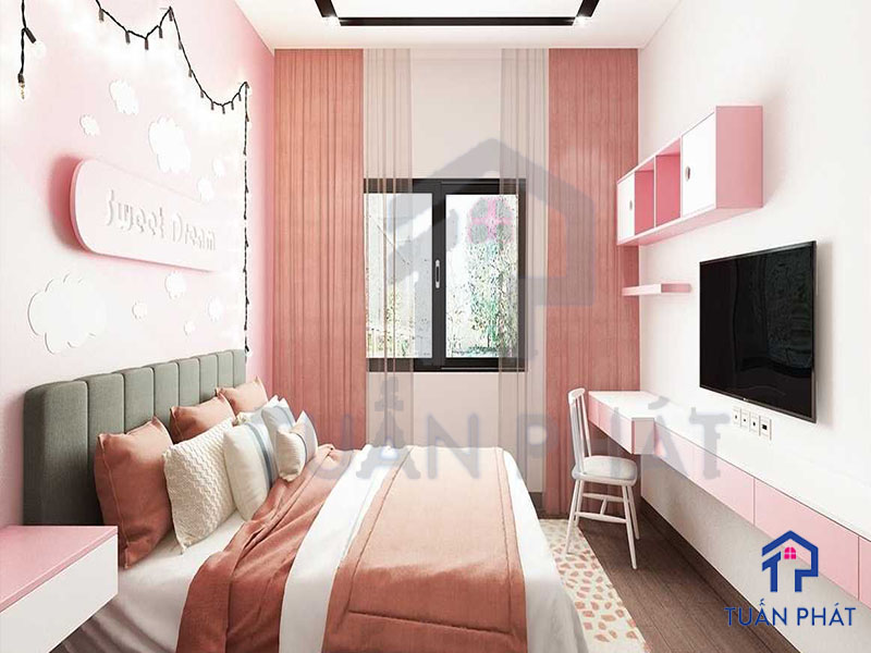 20+ Các Mẫu Thiết Kế Nội Thất Phòng Ngủ Cho Con Gái Từ Tính Cách Dịu Dàng Đến Cá Tính Mạnh Mẽ 4 Thiết kế nội thất phòng ngủ cho con gái bằng các nội thất tiện lợi nhất.