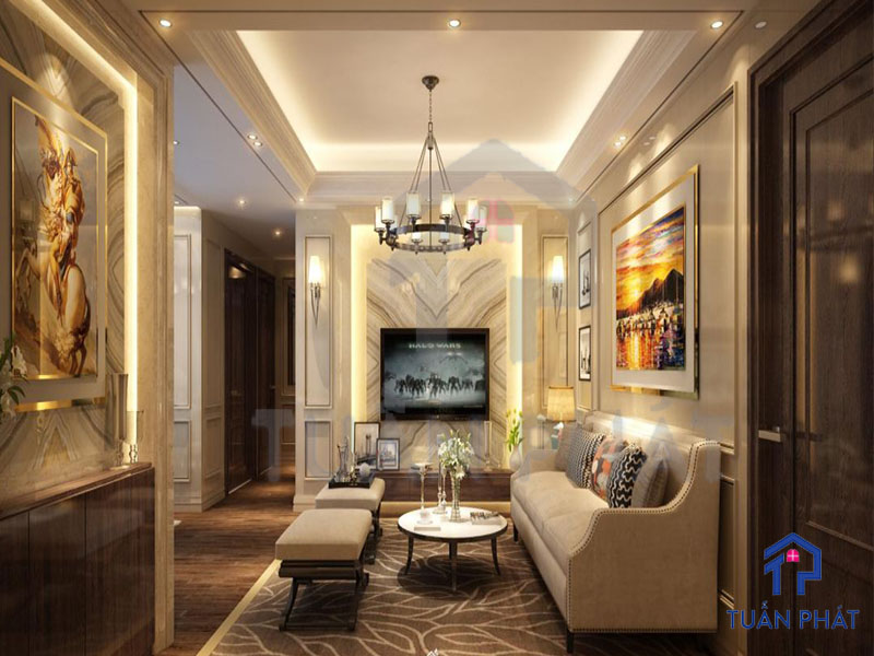20+ Các Mẫu Thiết Kế Nội Thất Tân Cổ Điển Tinh Tế Và Sang Trọng 17 Thiet ke noi that Tan Co Dien 5