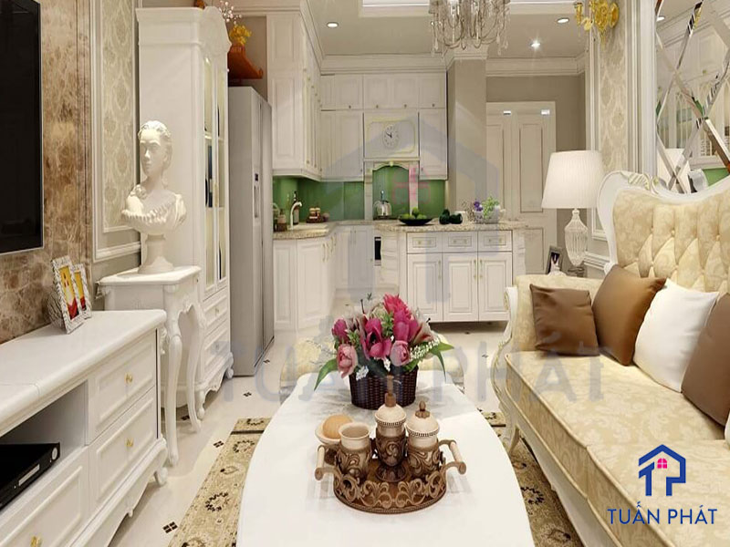 20+ Các Mẫu Thiết Kế Nội Thất Tân Cổ Điển Tinh Tế Và Sang Trọng 21 Thiet ke noi that Tan Co Dien 9