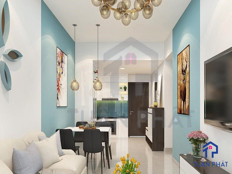 Thiet ke noi that can ho 2 phong ngu 45m2 20