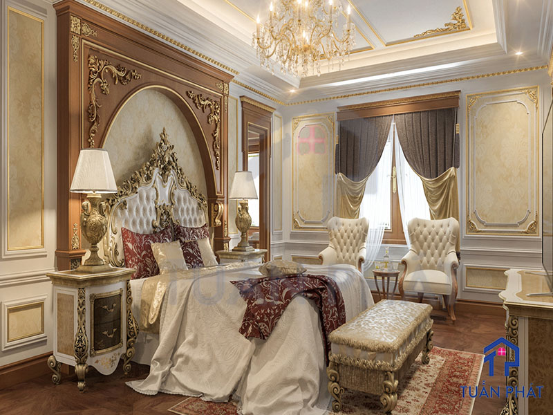 Thiet ke noi that phong ngu Tan Co Dien 24