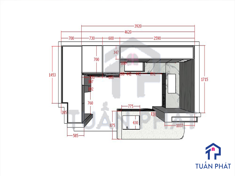Bảng báo giá thiết kế thi công nội thất chi tiết nhất 2022 45 bang bao gia thiet ke thi cong noi that 13