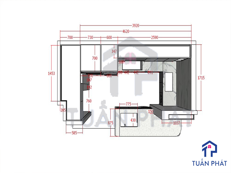 Bảng báo giá thiết kế thi công nội thất chi tiết nhất 2022 44 bang bao gia thiet ke thi cong noi that 37