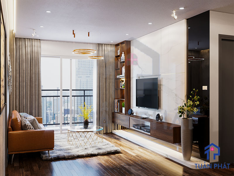 Thi công mẫu thiết kế nội thất căn hộ 60m2 hiện đại 27 mau thiet ke noi that can ho 60m2 hien dai 16