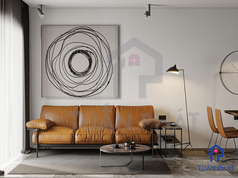 Thi công mẫu thiết kế nội thất căn hộ 60m2 hiện đại 23 mau thiet ke noi that can ho 60m2 hien dai 22