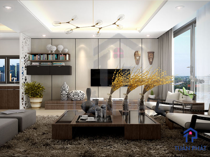 Thi công mẫu thiết kế nội thất căn hộ 60m2 hiện đại 21 mau thiet ke noi that can ho 60m2 hien dai 24