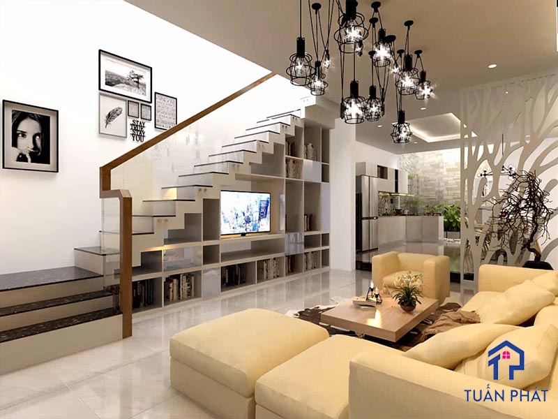 Thiết kế nội thất nhà 1 trệt 2 lầu uy tín, giá rẻ 13 noi that nha 1 tret 2 lau 1