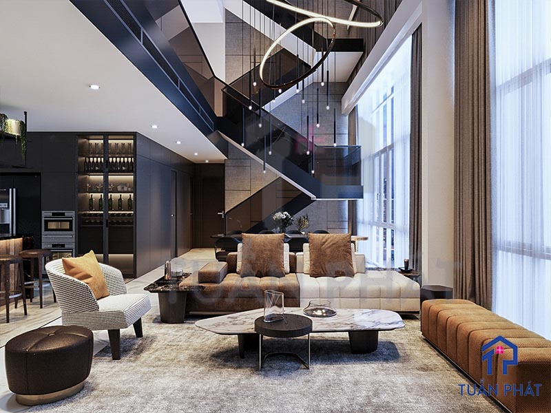 Thiết kế nội thất nhà 1 trệt 2 lầu uy tín, giá rẻ 19 noi that nha 1 tret 2 lau 12