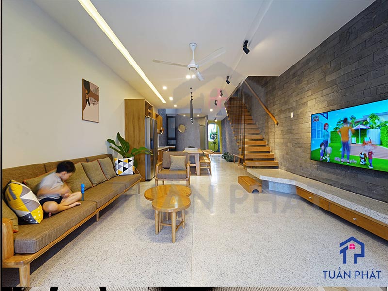 Thiết kế nội thất nhà 1 trệt 2 lầu uy tín, giá rẻ 15 noi that nha 1 tret 2 lau 17