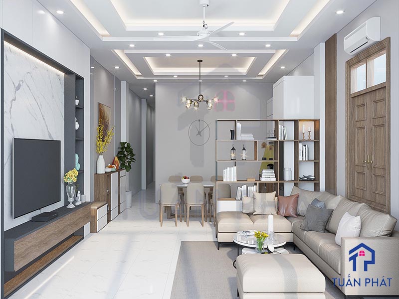 Thiết kế nội thất nhà 1 trệt 2 lầu uy tín, giá rẻ 16 noi that nha 1 tret 2 lau 19