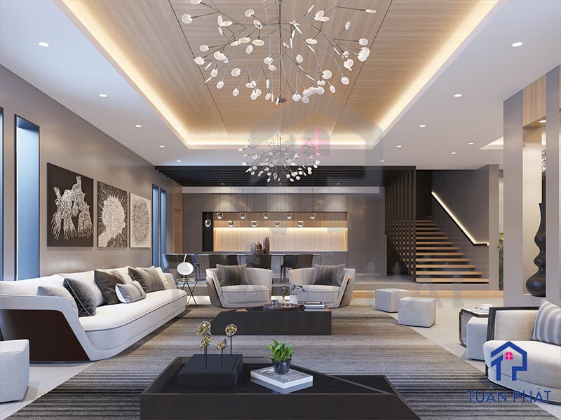 Thiết kế nội thất nhà 1 trệt 2 lầu uy tín, giá rẻ 20 noi that nha 1 tret 2 lau 9