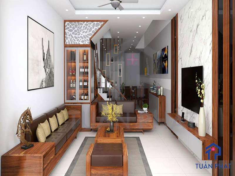 Thiết kế nội thất nhà phố nhỏ hiện đại, sang trọng 32 noi that nha pho nho 11