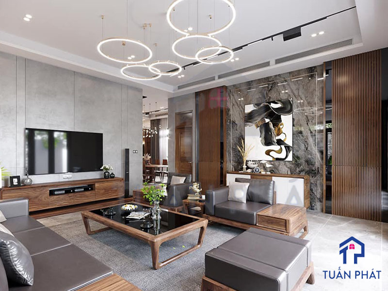 20+ Các Mẫu Thi Công Nội Thất Gỗ Óc Chó Sang Trọng 32 thi cong noi that go oc cho 17