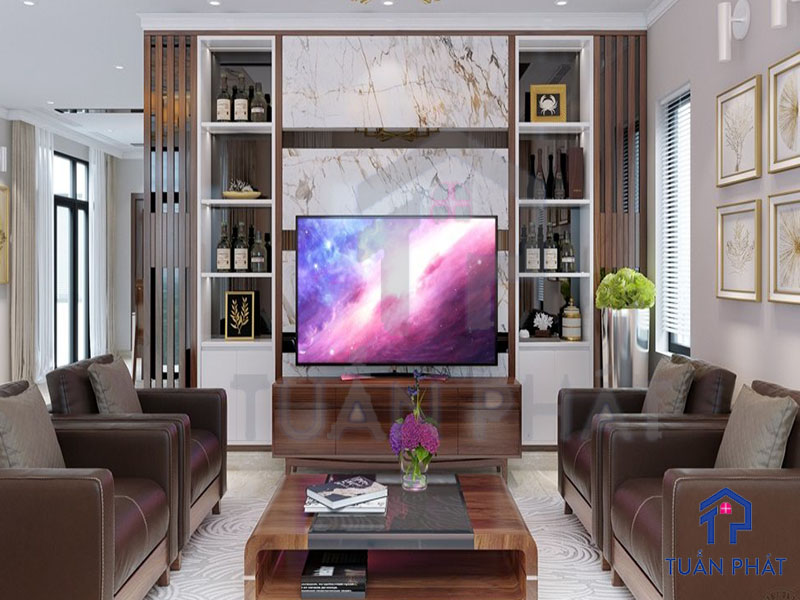 20+ Các Mẫu Thi Công Nội Thất Gỗ Óc Chó Sang Trọng 28 thi cong noi that go oc cho 21