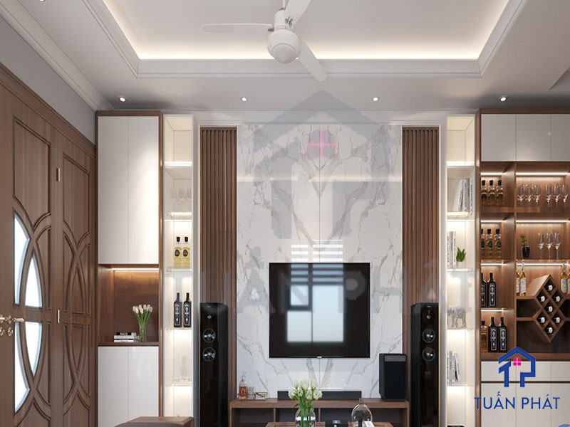 20+ Các Mẫu Thi Công Nội Thất Gỗ Óc Chó Sang Trọng 27 thi cong noi that go oc cho 22