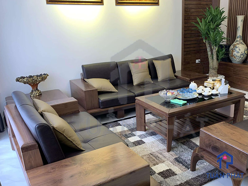 20+ Các Mẫu Thi Công Nội Thất Gỗ Óc Chó Sang Trọng 22 thi cong noi that go oc cho 27