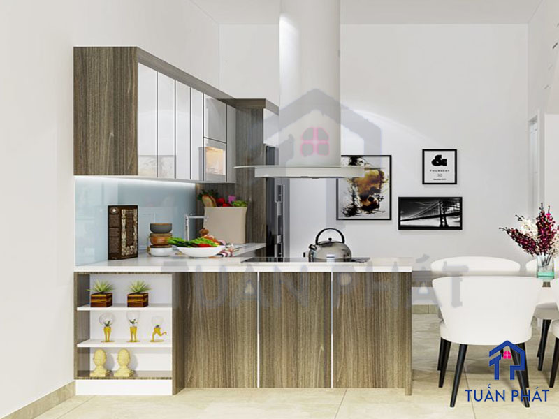 20+ Các Mẫu Thi Công Nội Thất Phòng Bếp Đẹp Và Tiện Nghi 54 thi cong noi that phong bep 44