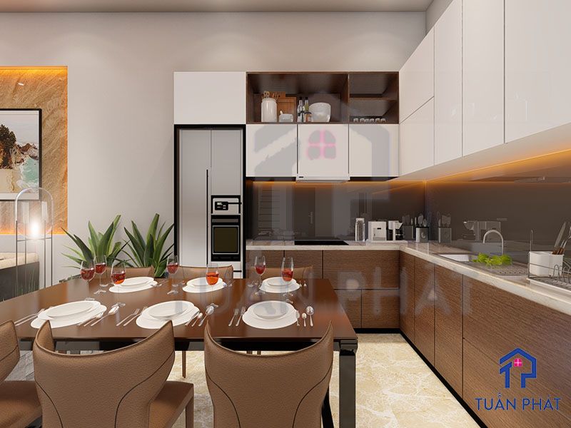 20+ Các Mẫu Thi Công Nội Thất Phòng Bếp Đẹp Và Tiện Nghi 47 thi cong noi that phong bep 5 1