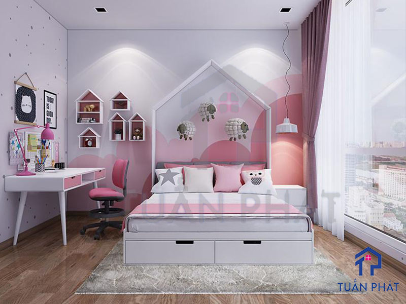 thi cong noi that phong tre em 28