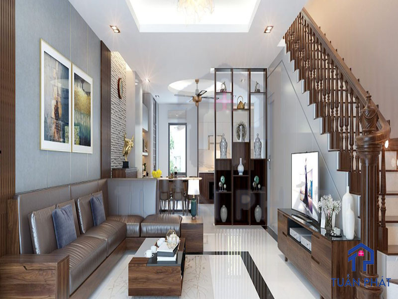 20+ Các Mẫu Thiết Kế Nội Thất Phòng Khách Liền Bếp Tiện Lợi Tiết Kiệm Không Gian 20 thiet ke noi that phong khach lien bep 11