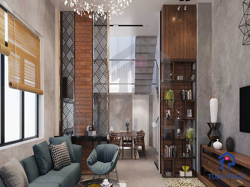 20+ Các Mẫu Thiết Kế Nội Thất Phòng Khách Liền Bếp Tiện Lợi Tiết Kiệm Không Gian 26 thiet ke noi that phong khach lien bep 18