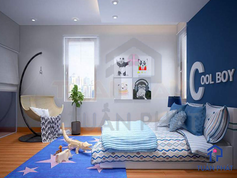 20+ Các Mẫu Thiết Kế Nội Thất Phòng Ngủ Cho Con Trai 22 thiet ke noi that phong ngu cho con trai 15