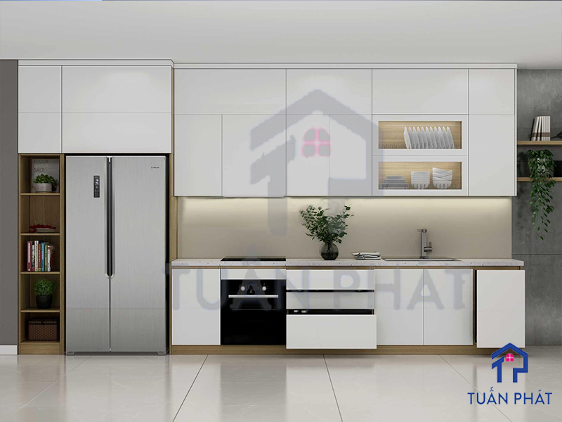 Ưu và nhược điểm của tủ bếp kịch trần bạn nên biết 2022 16 Địa chỉ thiết kế và thi công tủ bếp kịch trần uy tín ở đâu?