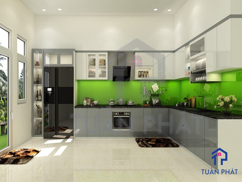 Sự khác biệt của tủ bếp Melamine, Laminate, Acrylic - Chọn Loại Nào? 9 Ưu điểm