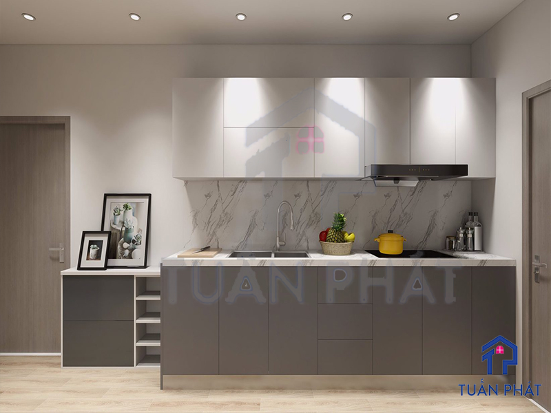 Sự khác biệt của tủ bếp Melamine, Laminate, Acrylic - Chọn Loại Nào? 13 công năng để có thể bổ trợ cho nhau và giúp tối ưu chi phí