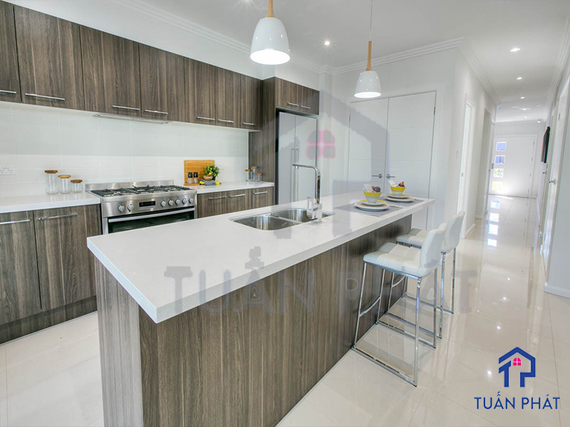 Sự khác biệt của tủ bếp Melamine, Laminate, Acrylic - Chọn Loại Nào? 6 Ưu điểm
