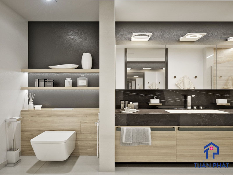 Tủ đựng đồ trong nhà vệ sinh giúp nhà vệ sinh của bạn trông sạch sẽ, gọn gàng và thẩm mỹ hơn