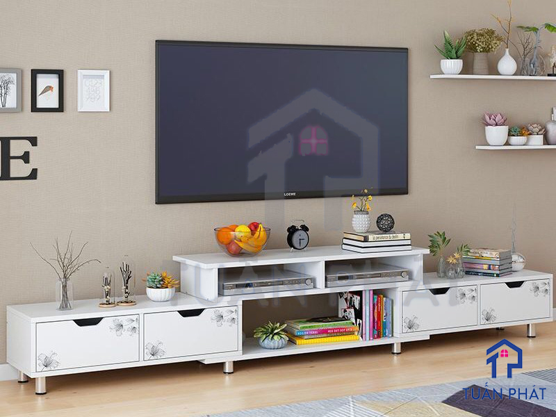Tủ trang trí phòng khách đón đầu xu hướng mới nhất 6 Tủ nhựa trang trí phòng khách