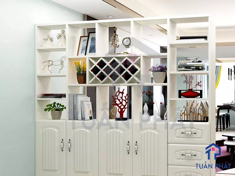 Tủ trang trí phòng khách đón đầu xu hướng mới nhất 3 Tối ưu không gian của ngôi nhà