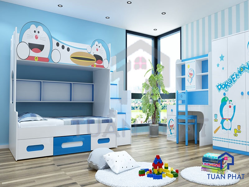 Giường Cho Bé Con Đáng Yêu Có Những Mẫu Nào? 4 Sự thiết kế thông minh rất cần thiết khi chọn giường cho bé